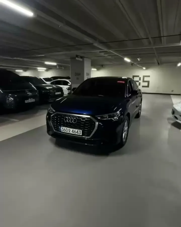 Audi Q3 во время осмотра в Южной Корее