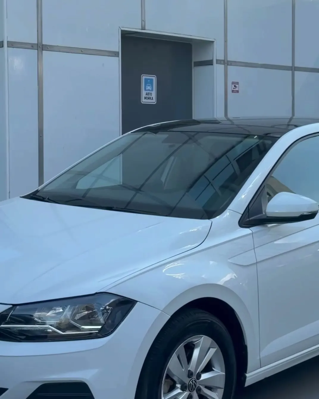 Volkswagen Polo Plus, привезённый клиенту из Китая